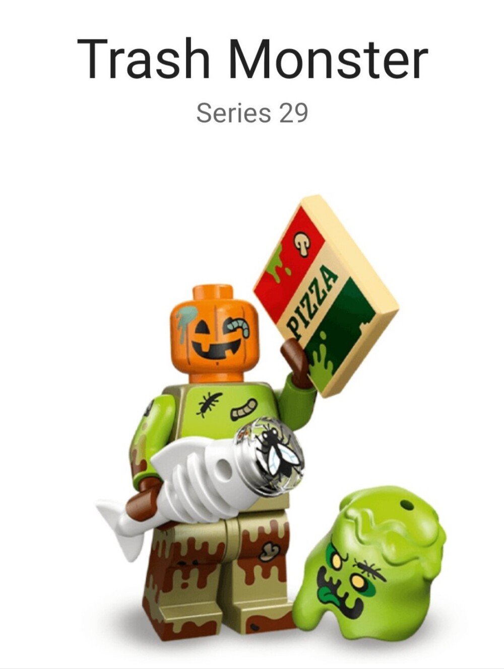 Lego 71052 Trash Monster Series 29 Minifigures NWT Building Toy Set